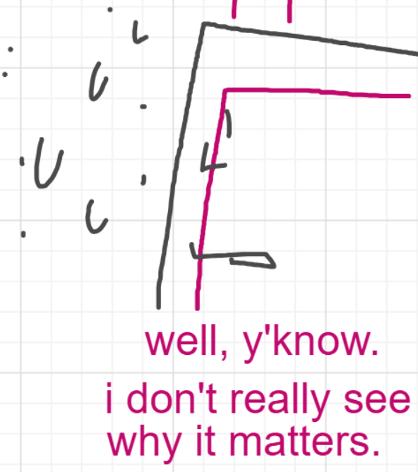 A panel from I've Been Everywhere, Man, episode nine of the Board Boards object show by Furretwalk/WalkingFurret.